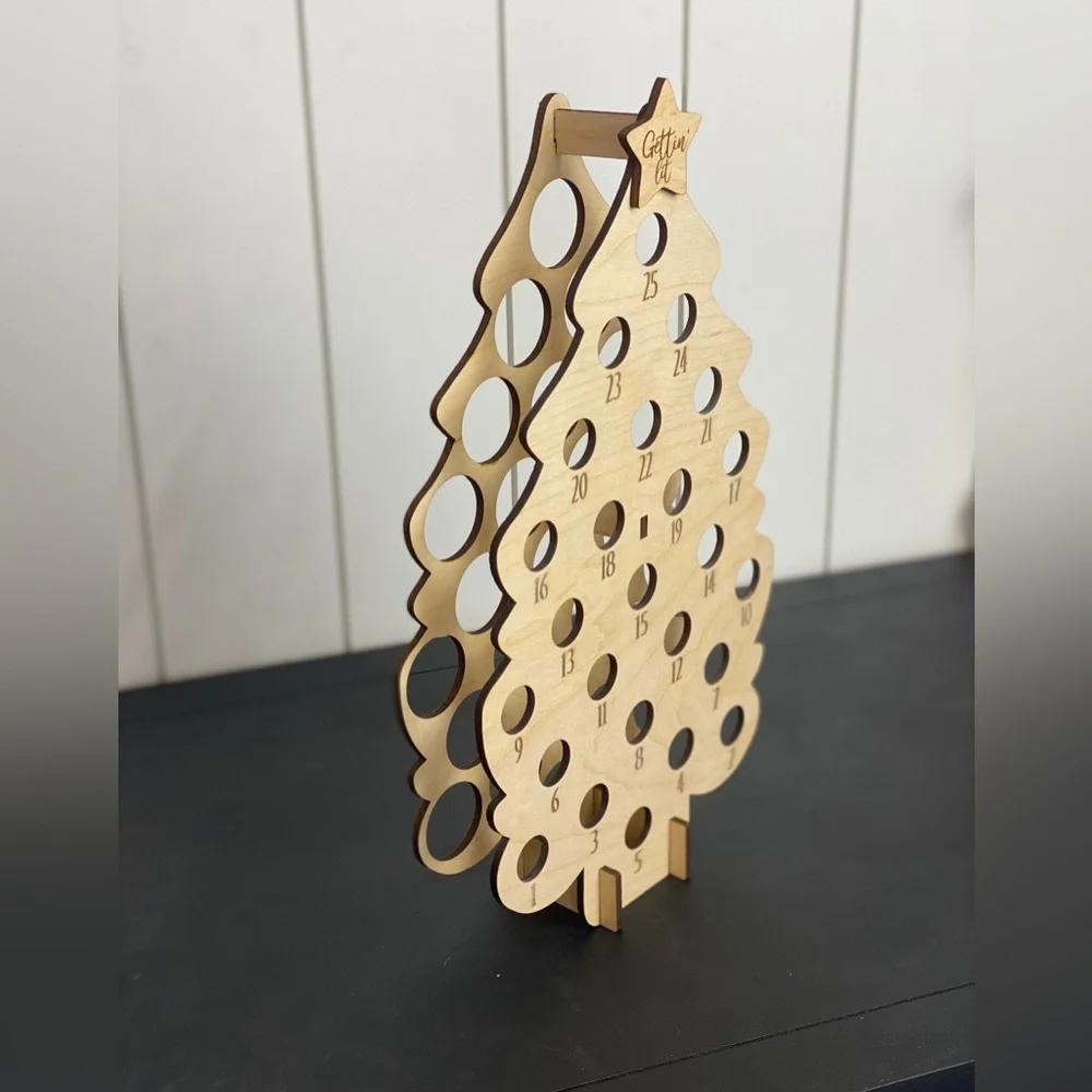 Adult Advent Christmas Tree | Christmas Countdown | Just Add Mini Bottles!